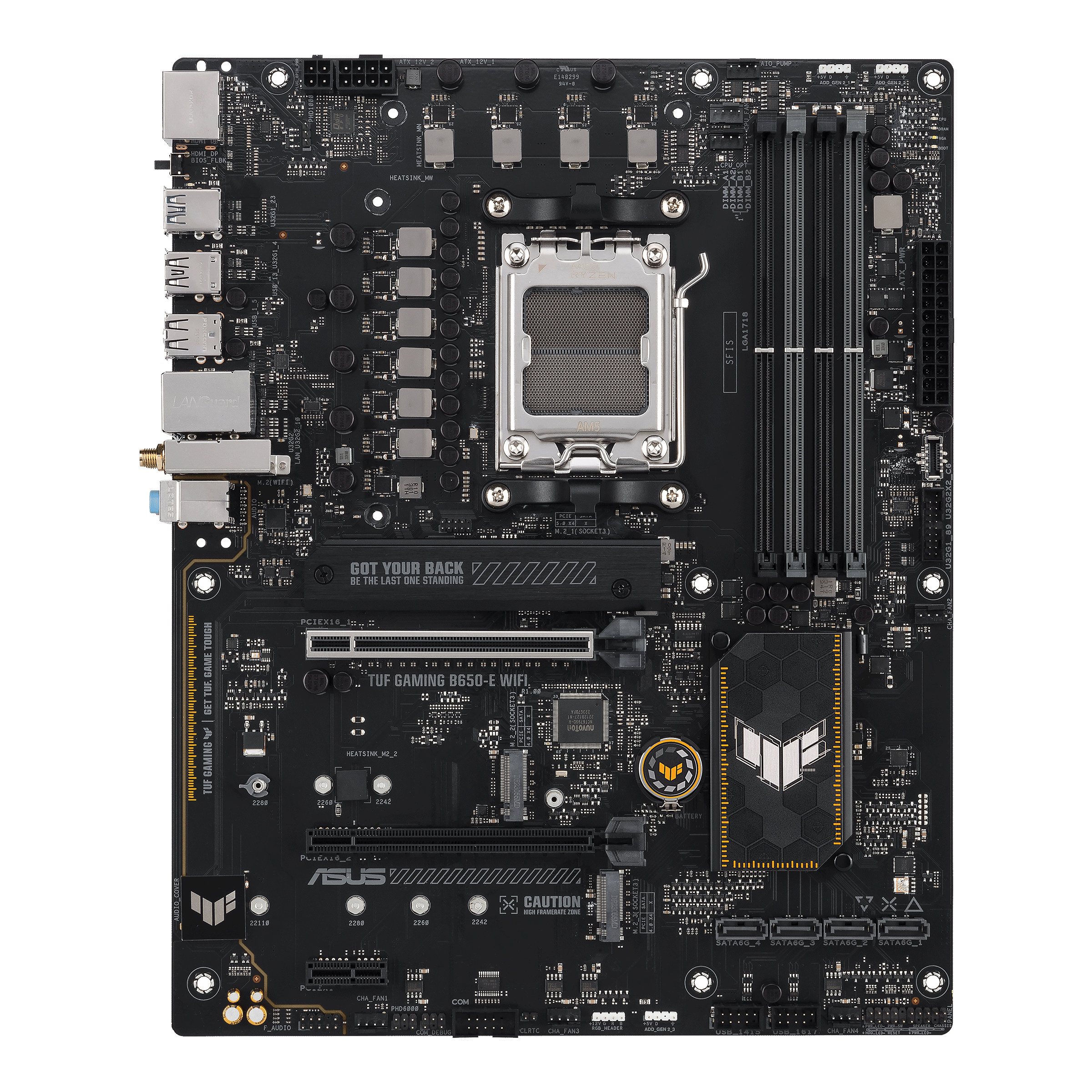 ASUS TUF GAMING B650-E WIFI AM5 4xDDR5 ATX 4xSATA MB 1xHDMI 1xDP 3xM.2