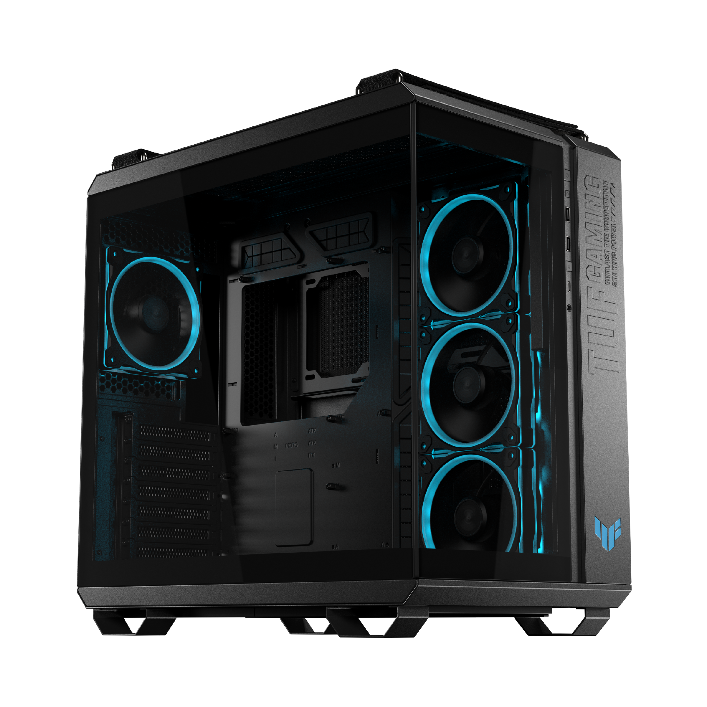 ASUS TUF GAMING GT502 HORIZON TG ARGB BLACK