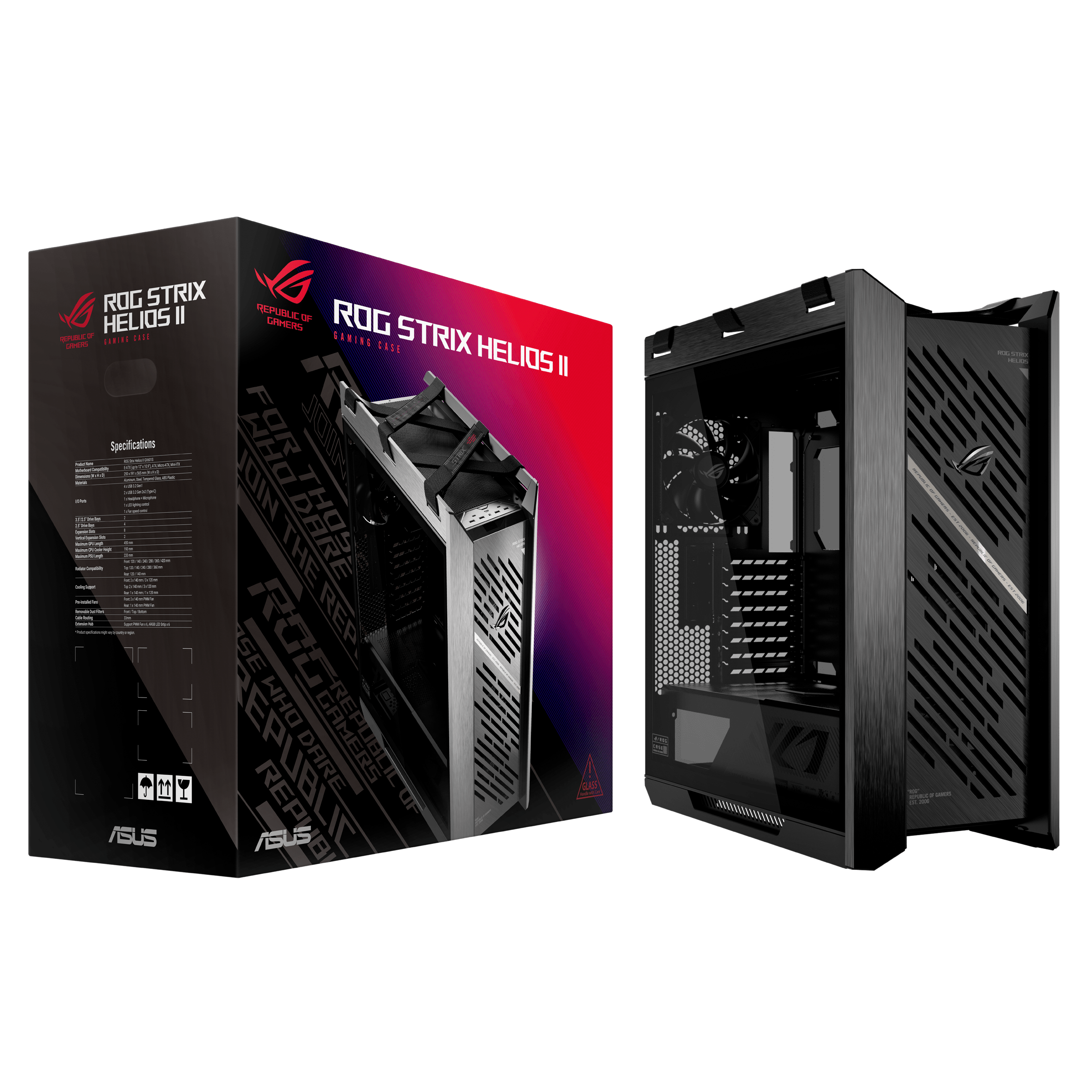 ASUS ROG STRIX HELIOS II GX601S BLACK Case