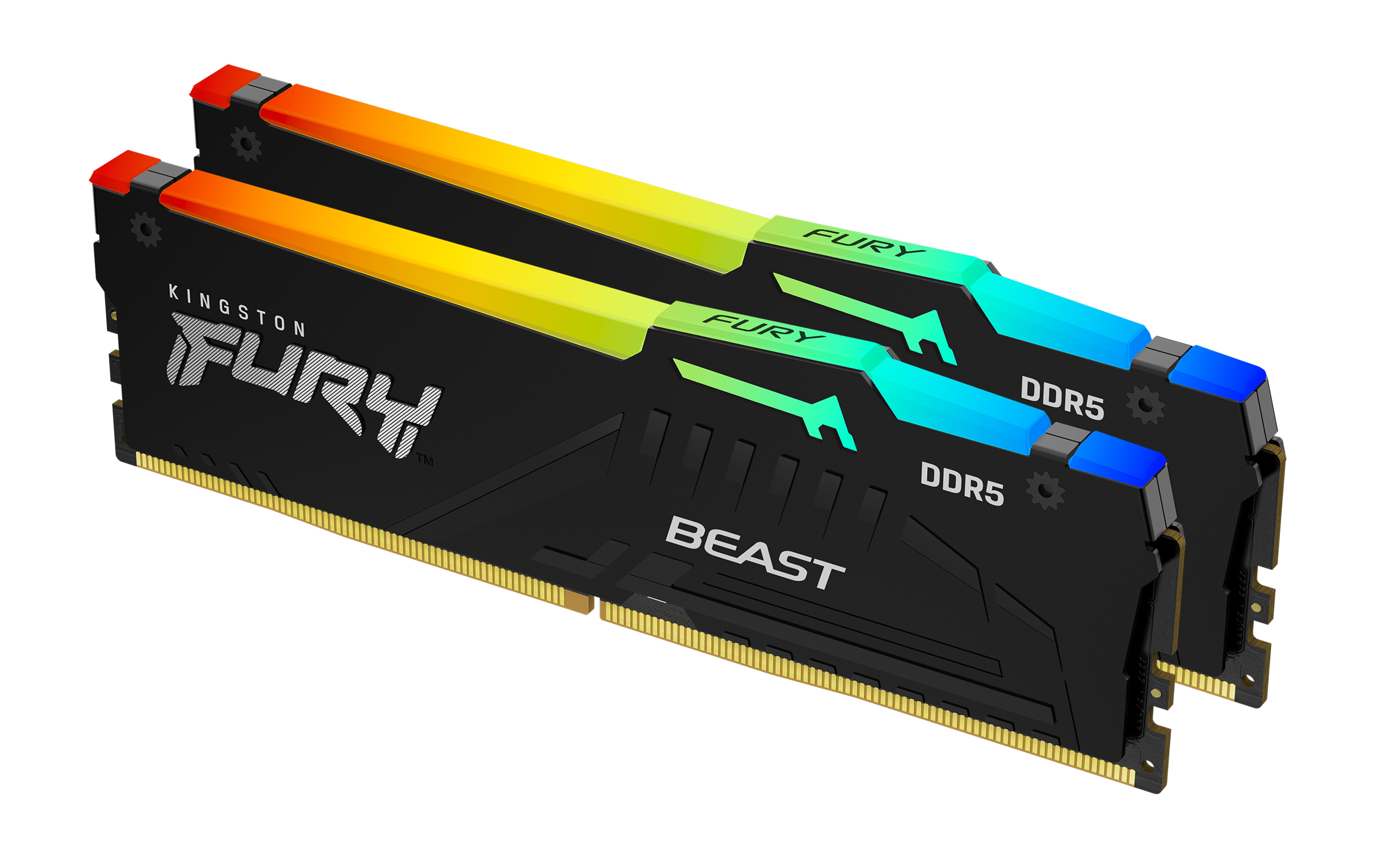 KINGSTON 32GB 6000MT/s DDR5 CL36 DIMM Kit of 2 FURY Beast RGB EXPO