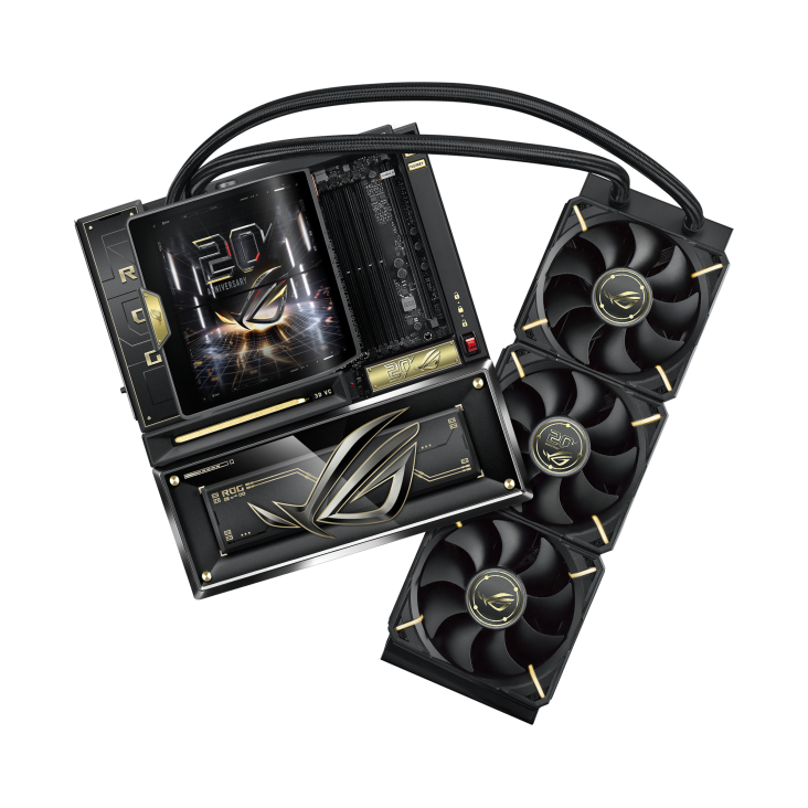 ASUS ROG CROSSHAIR X870E EDITION 20 AM5 4xDDR5 9xM.2 4xSATA