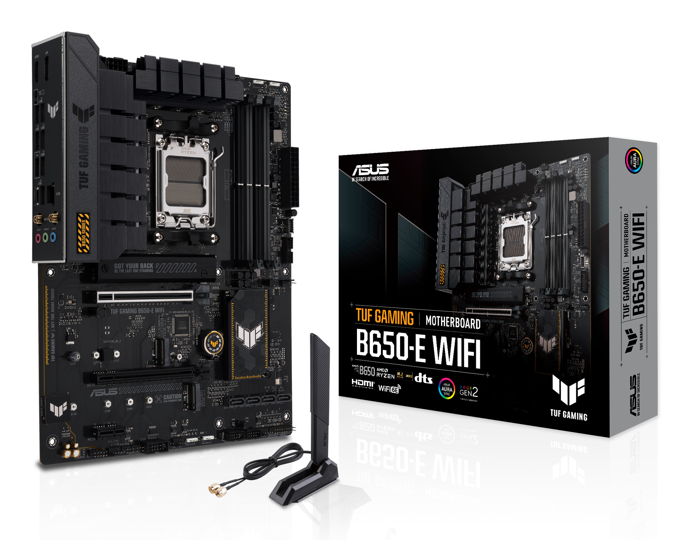 ASUS TUF GAMING B650-E WIFI AM5 4xDDR5 ATX 4xSATA MB 1xHDMI 1xDP 3xM.2