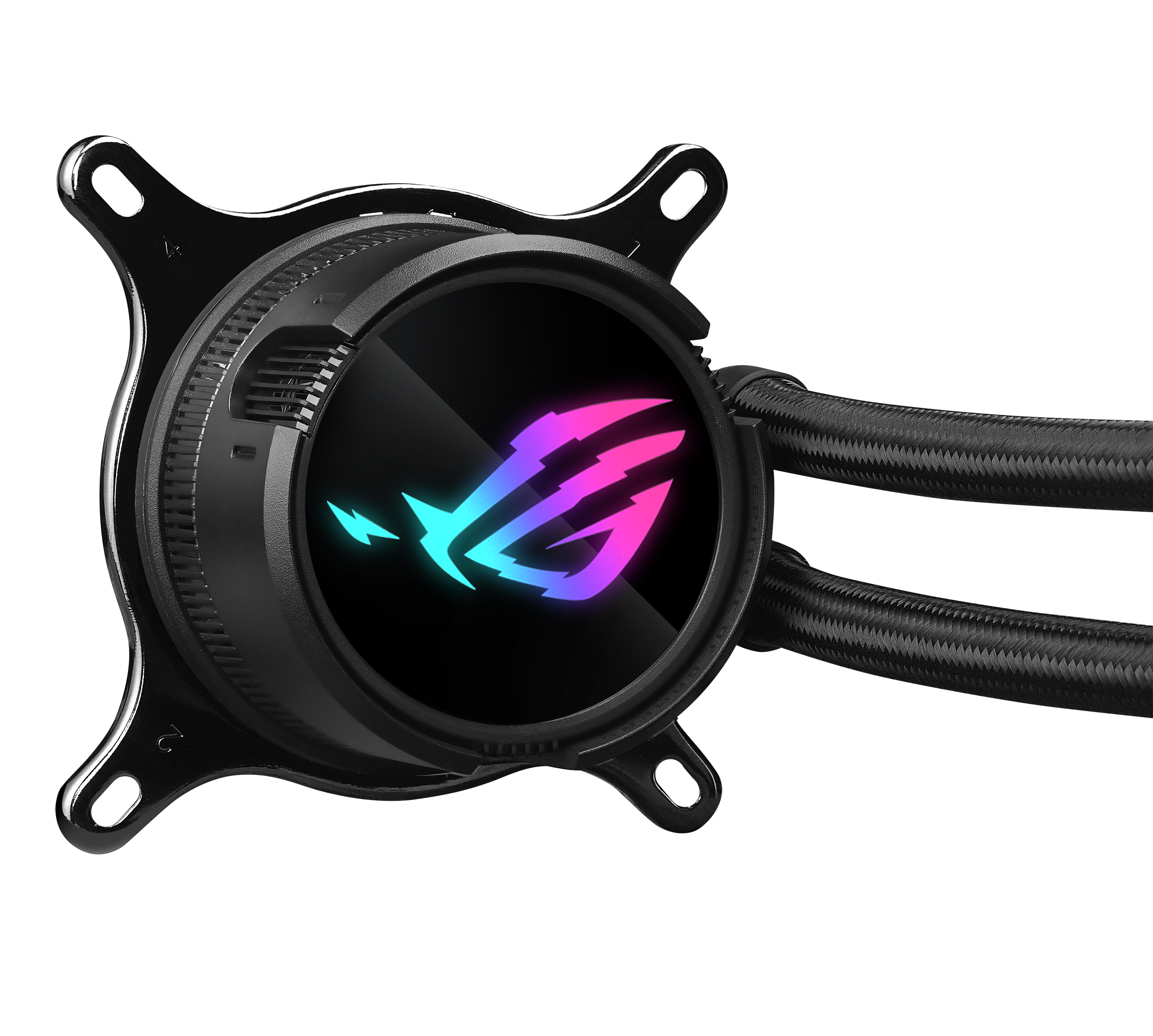 ASUS ROG Strix LC III 360 all-in-one CPU liquid cooler with 360 rotatable water block 7th gen V2 Asetek pump Premium ROG fans