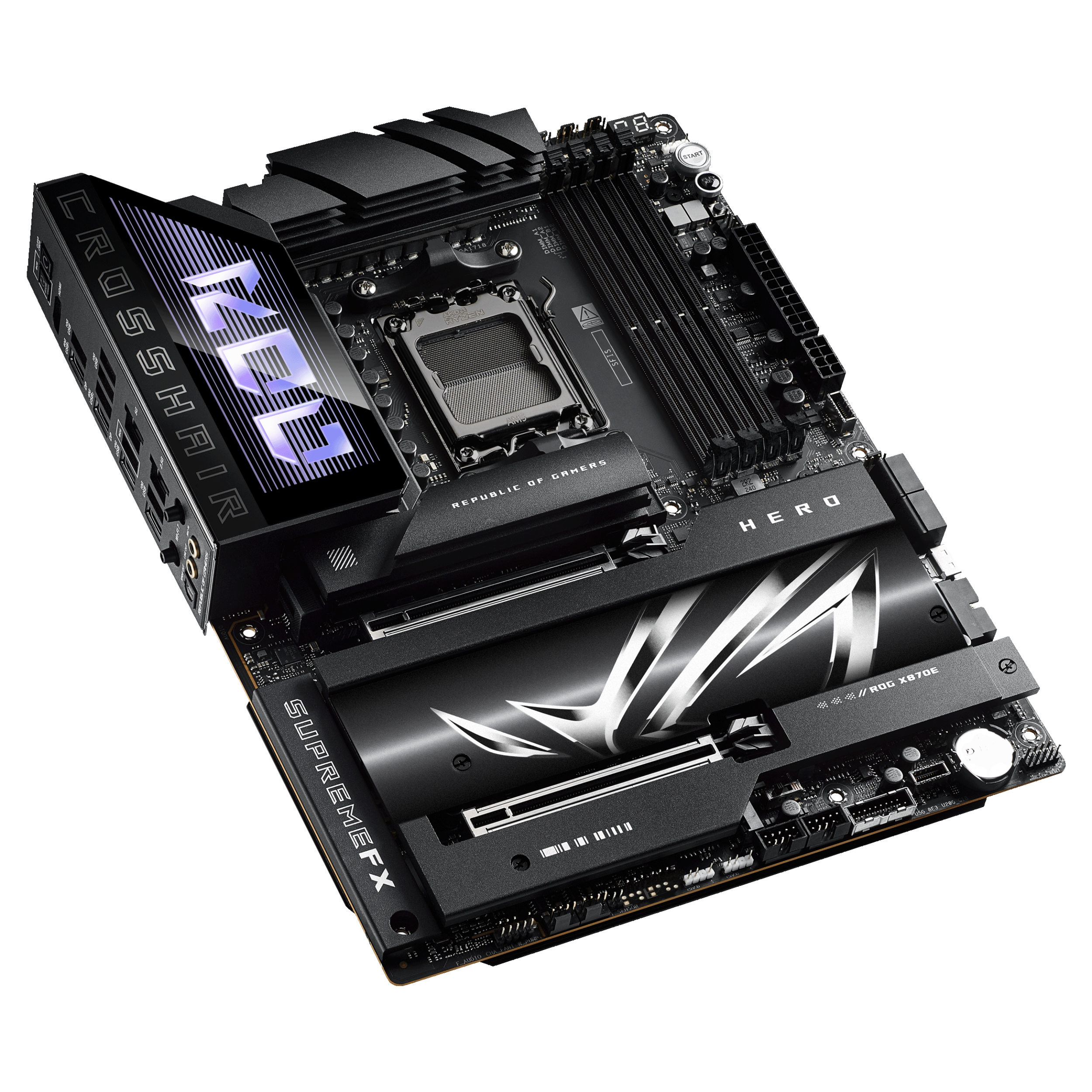 ASUS ROG CROSSHAIR X870E HERO AM5 DDR5 ATX MB