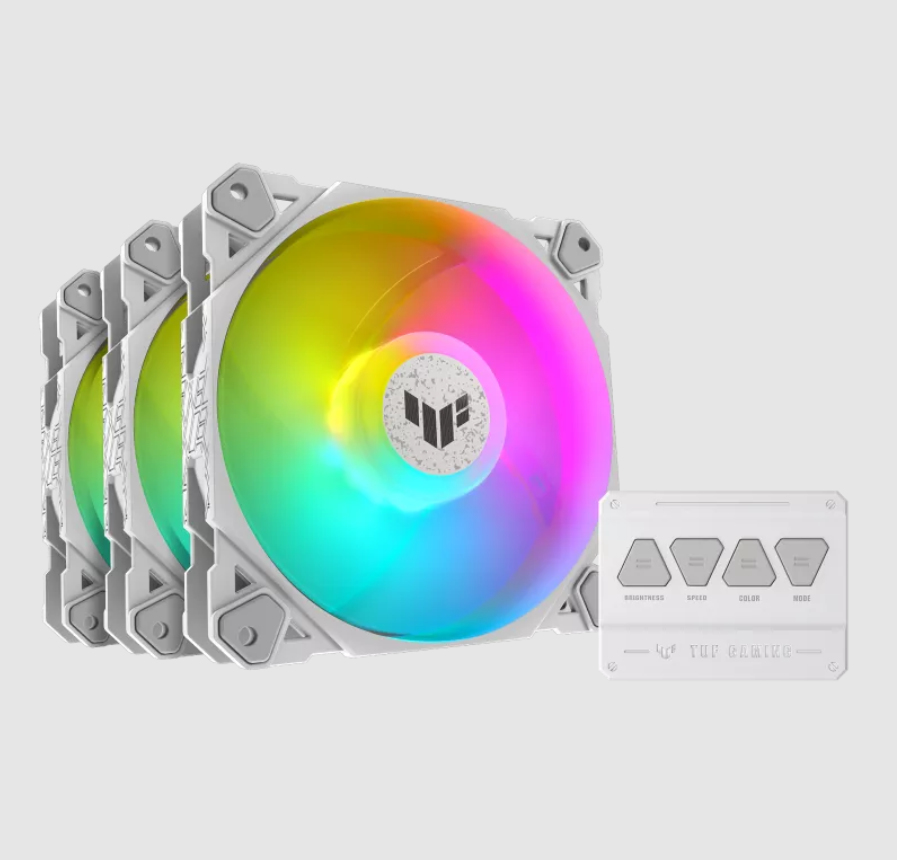 ASUS TUF GAMING TF120 ARGB White Edition 3IN1 Fan