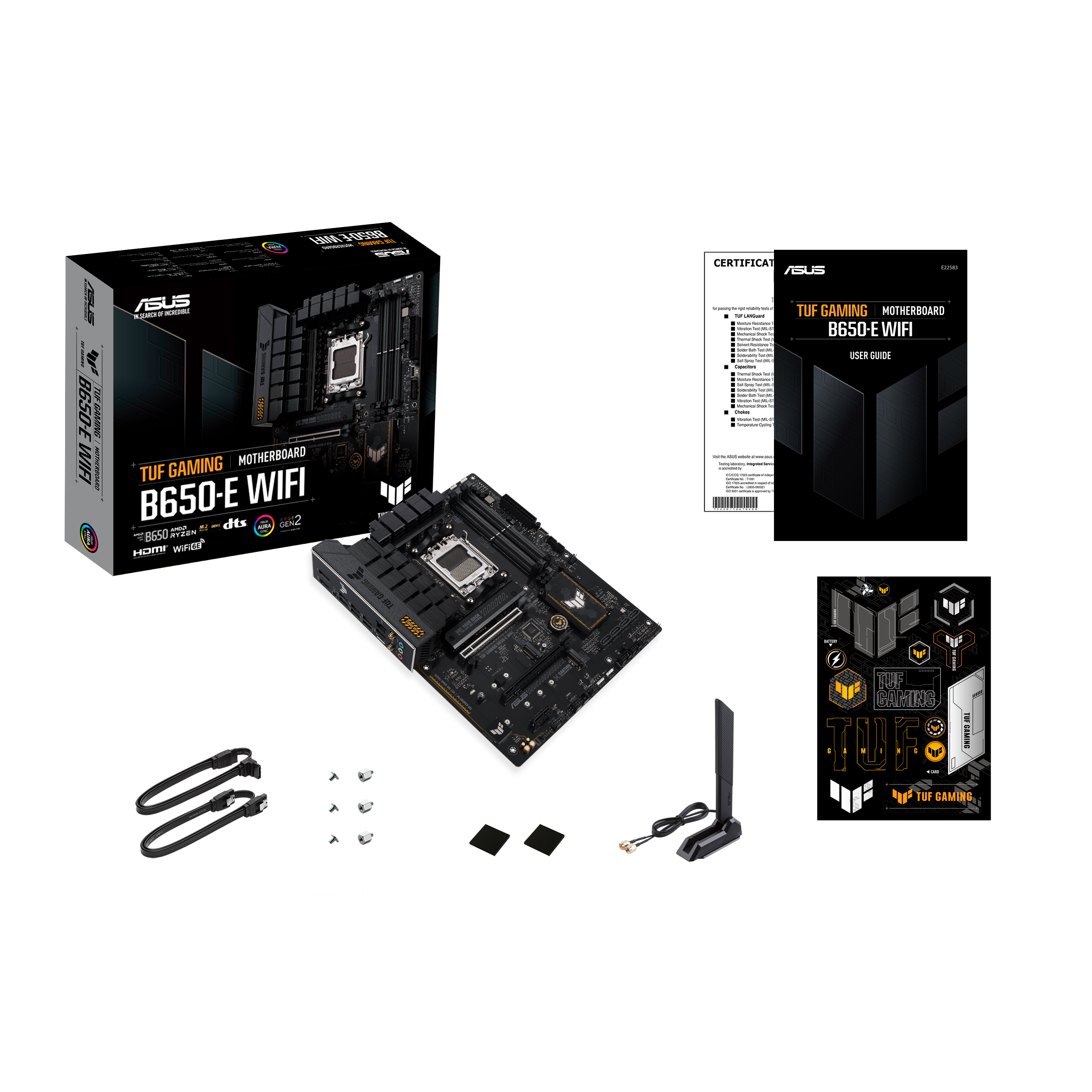 ASUS TUF GAMING B650-E WIFI AM5 4xDDR5 ATX 4xSATA MB 1xHDMI 1xDP 3xM.2