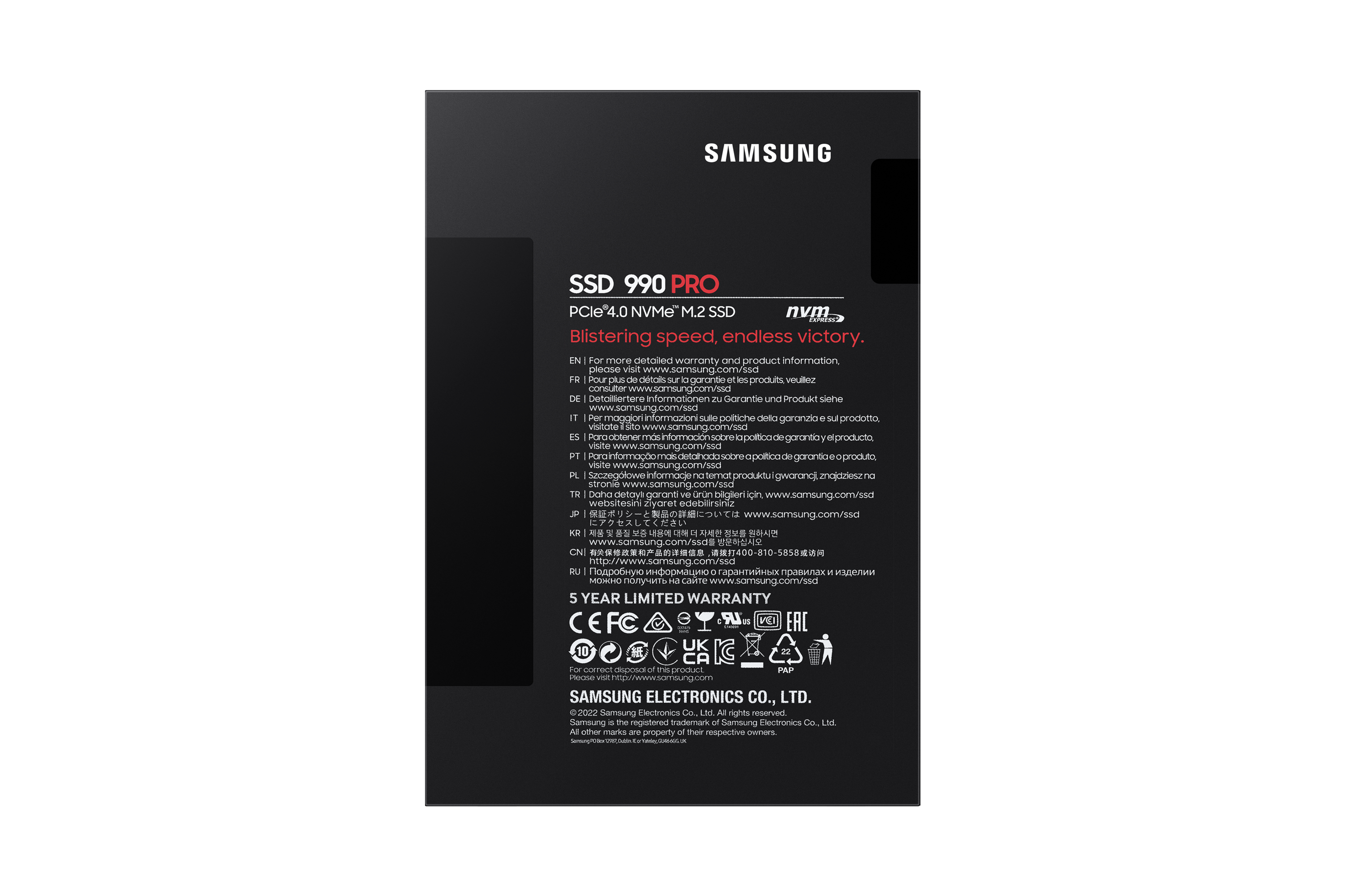 SAMSUNG SSD 990 PRO 1TB M.2 NVMe PCIe 4.0