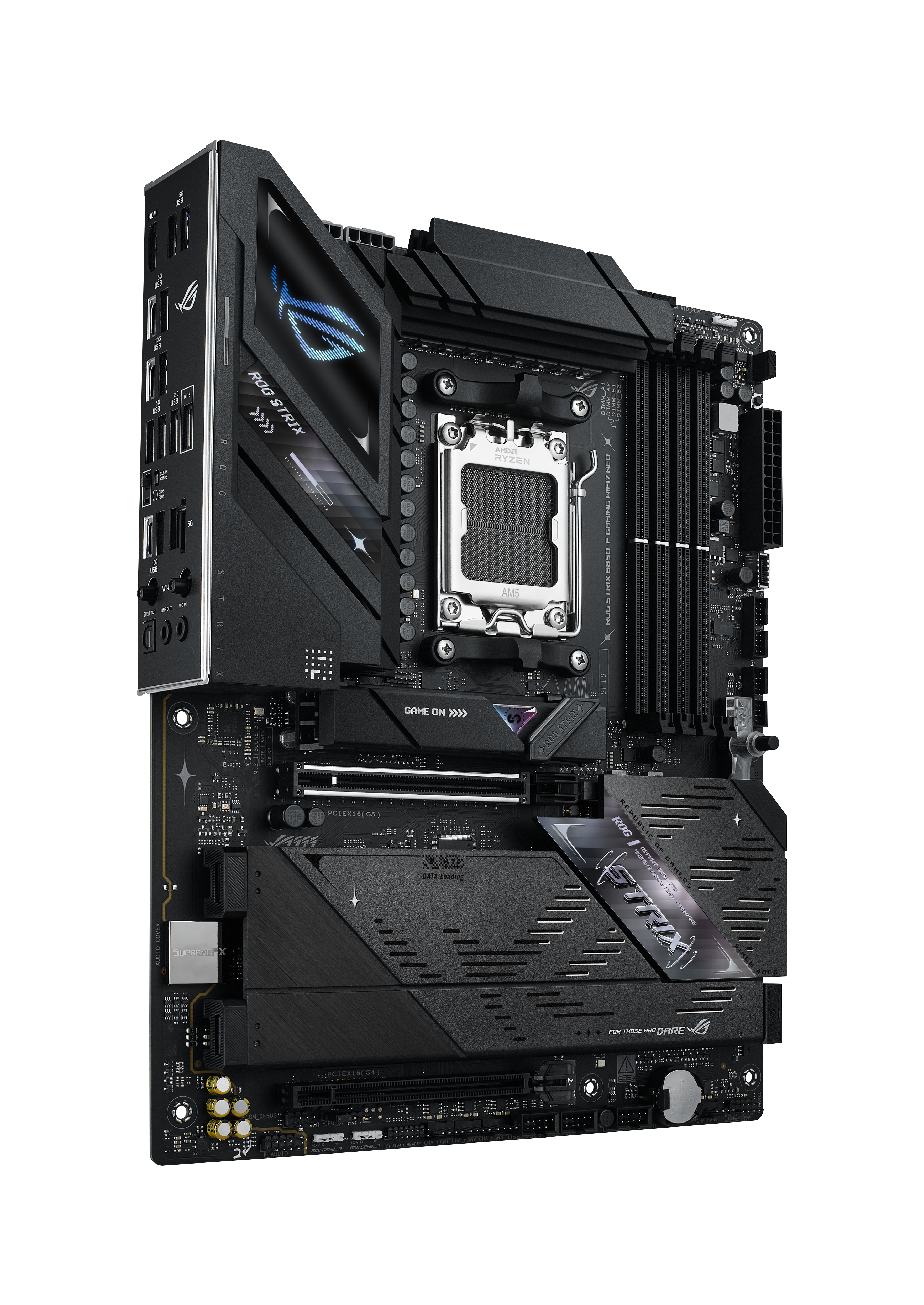 ASUS ROG STRIX B850-F GAMING WIFI7 NEO AMD ATX motherboard DDR5 PCIe 5.0 4xM.2