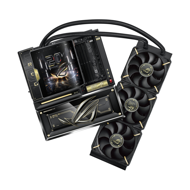 ASUS ROG CROSSHAIR X870E EDITION 20 AM5 4xDDR5 9xM.2 4xSATA