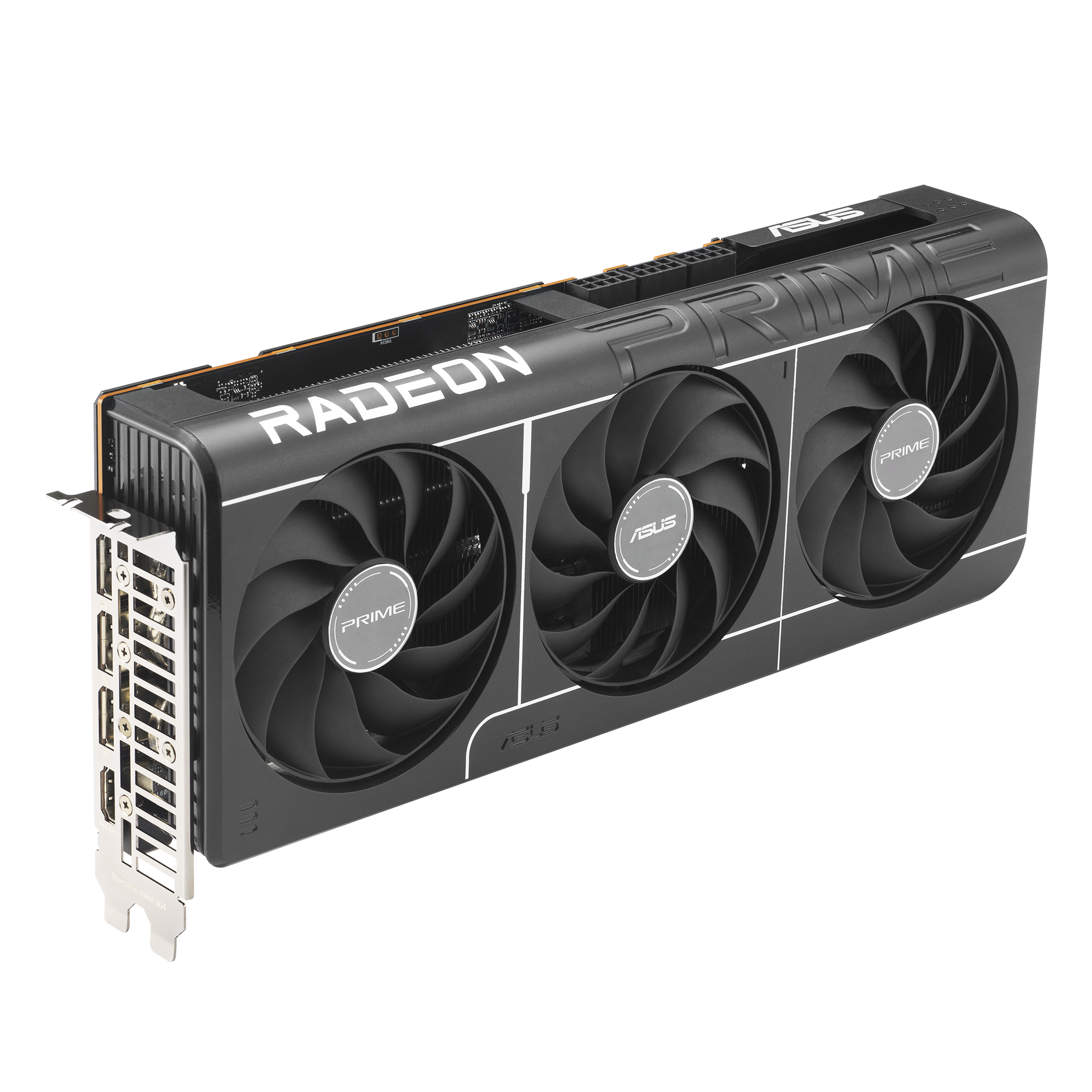 ASUS Prime Radeon RX 9070 XT OC Edition 16GB GDDR6 Graphics Card PCIe 5.0 HDMI 2.1 DisplayPort 2.1a