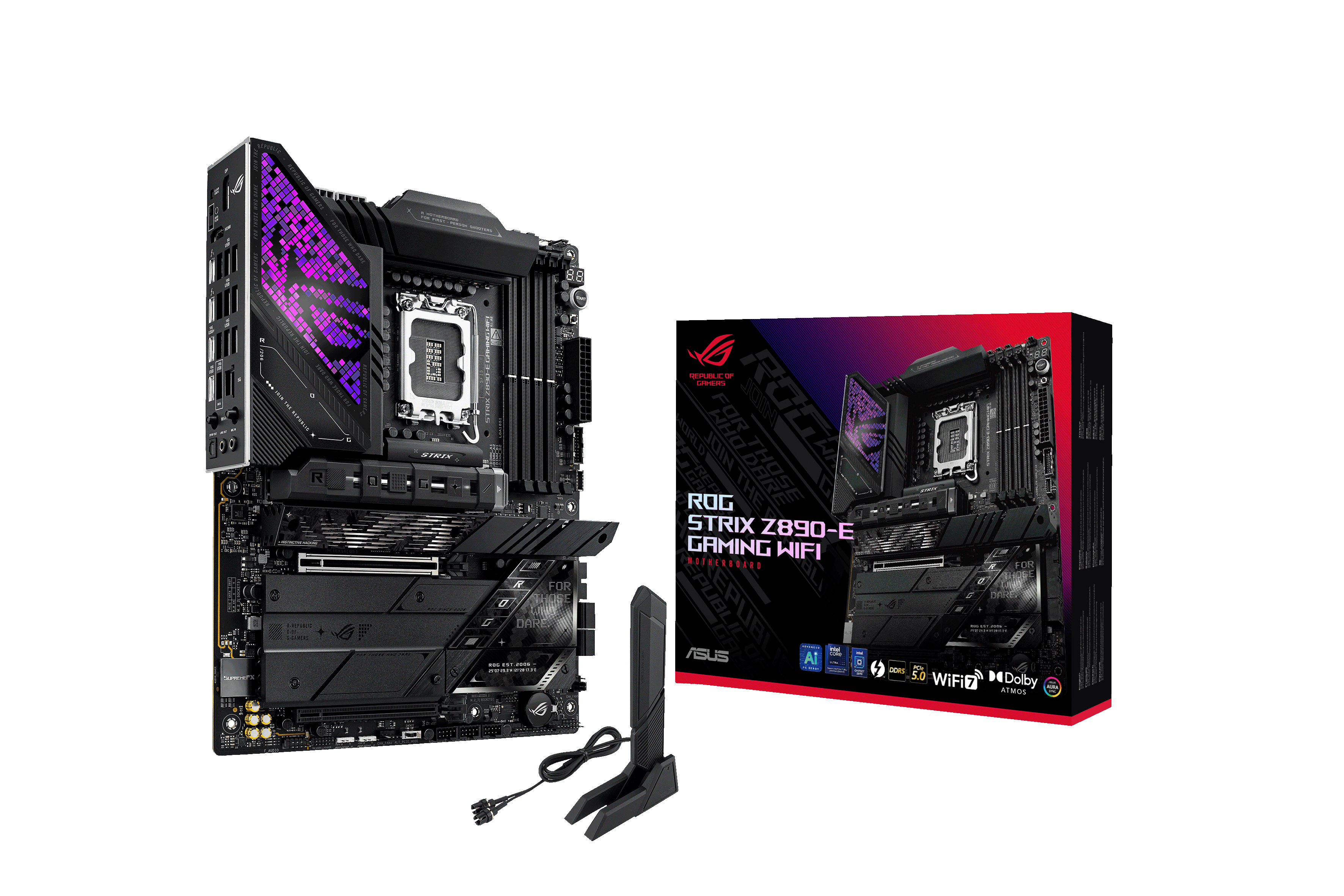 ASUS ROG STRIX Z890-E GAMING WIFI LGA1851 DDR5 ATX MB