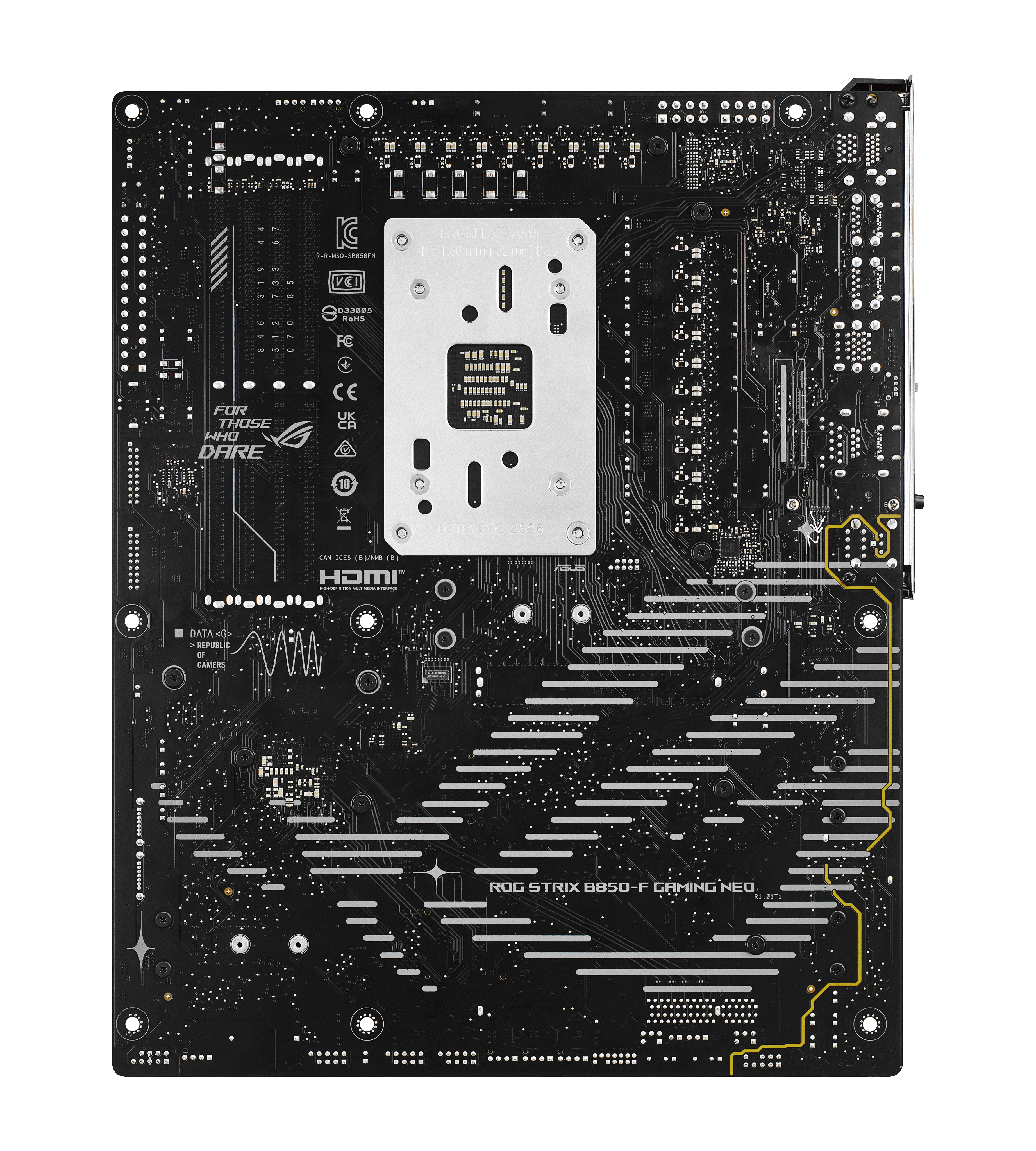 ASUS ROG STRIX B850-F GAMING WIFI7 NEO AMD ATX motherboard DDR5 PCIe 5.0 4xM.2