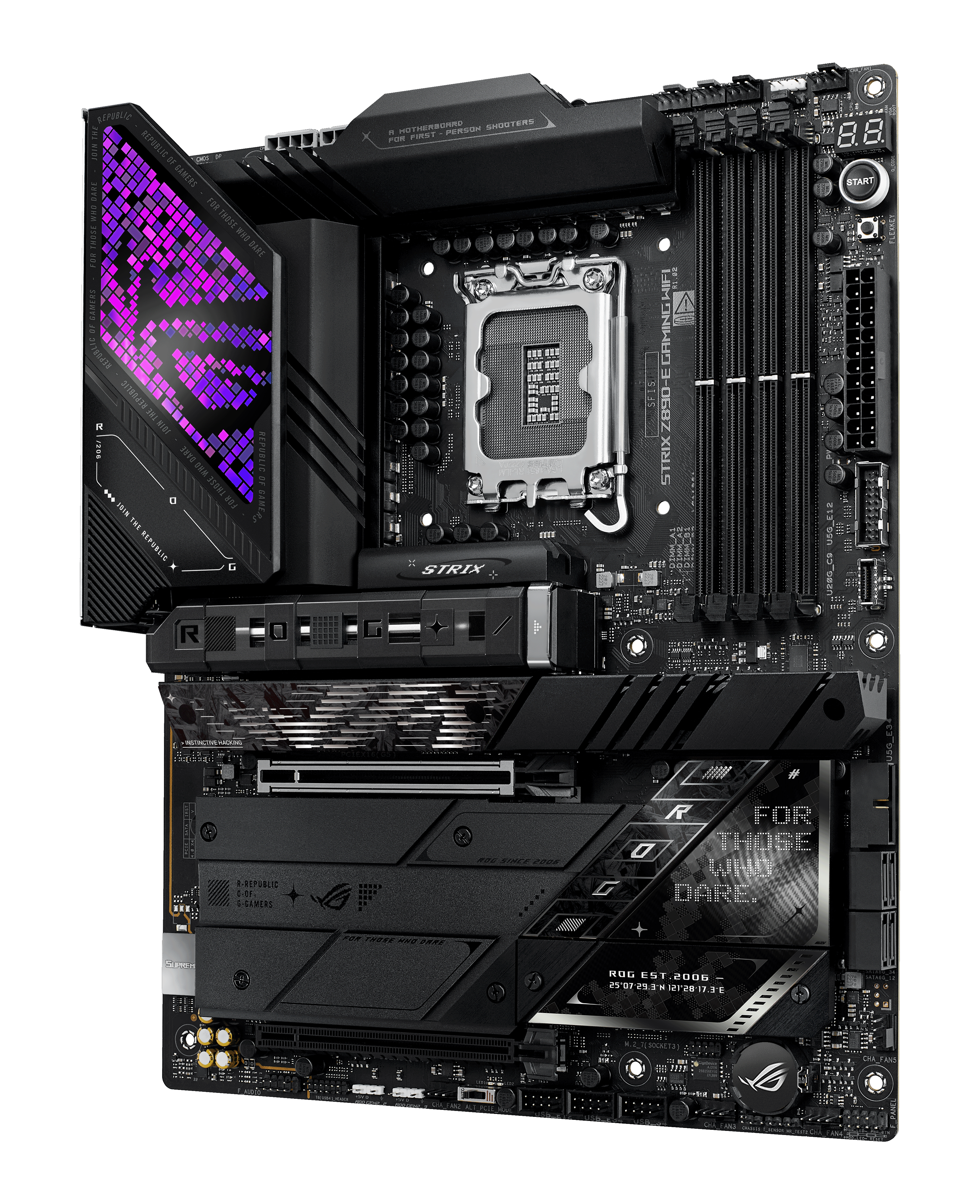 ASUS ROG STRIX Z890-E GAMING WIFI LGA1851 DDR5 ATX MB