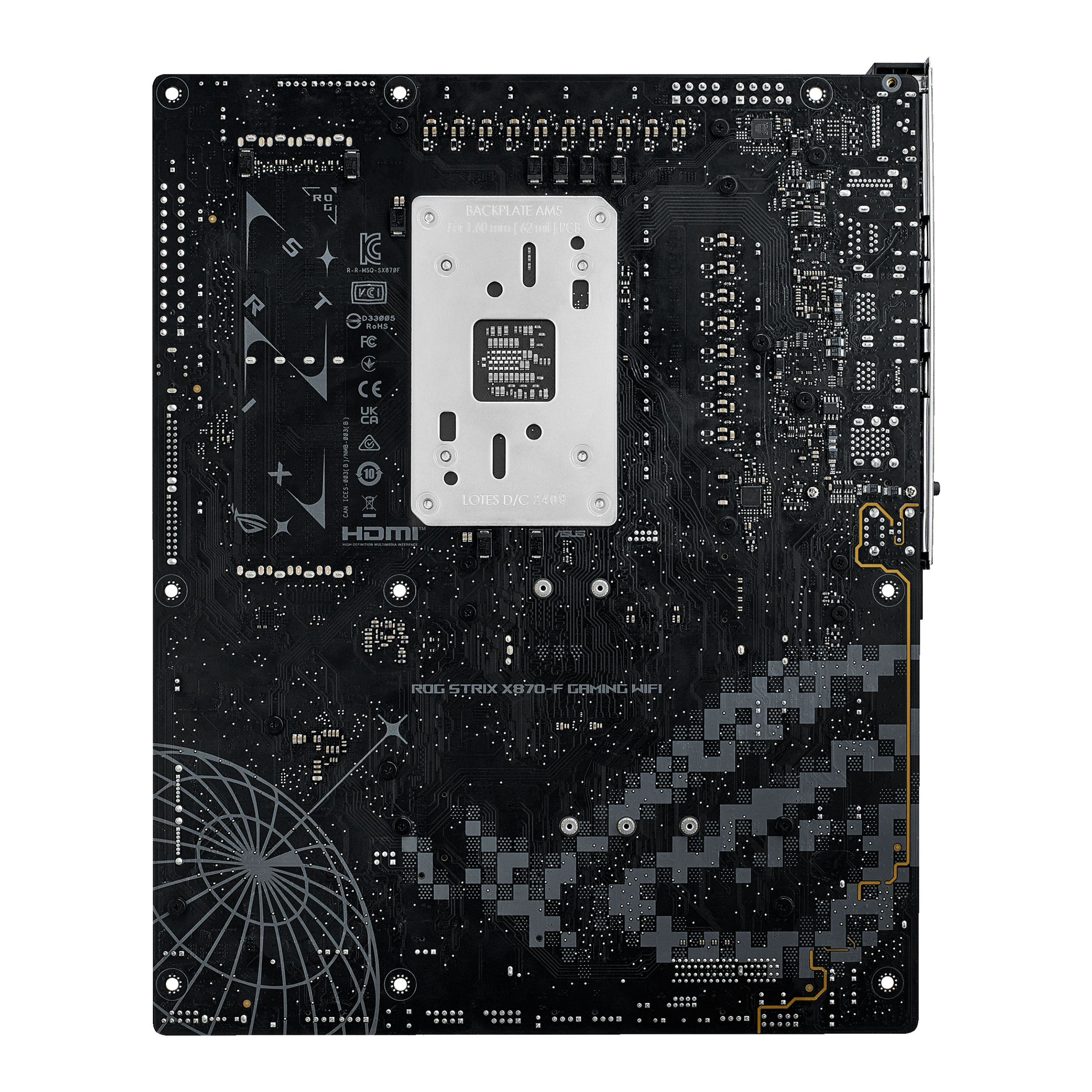 ASUS ROG STRIX X870-F GAMING WIFI AM5 DDR5 ATX MB