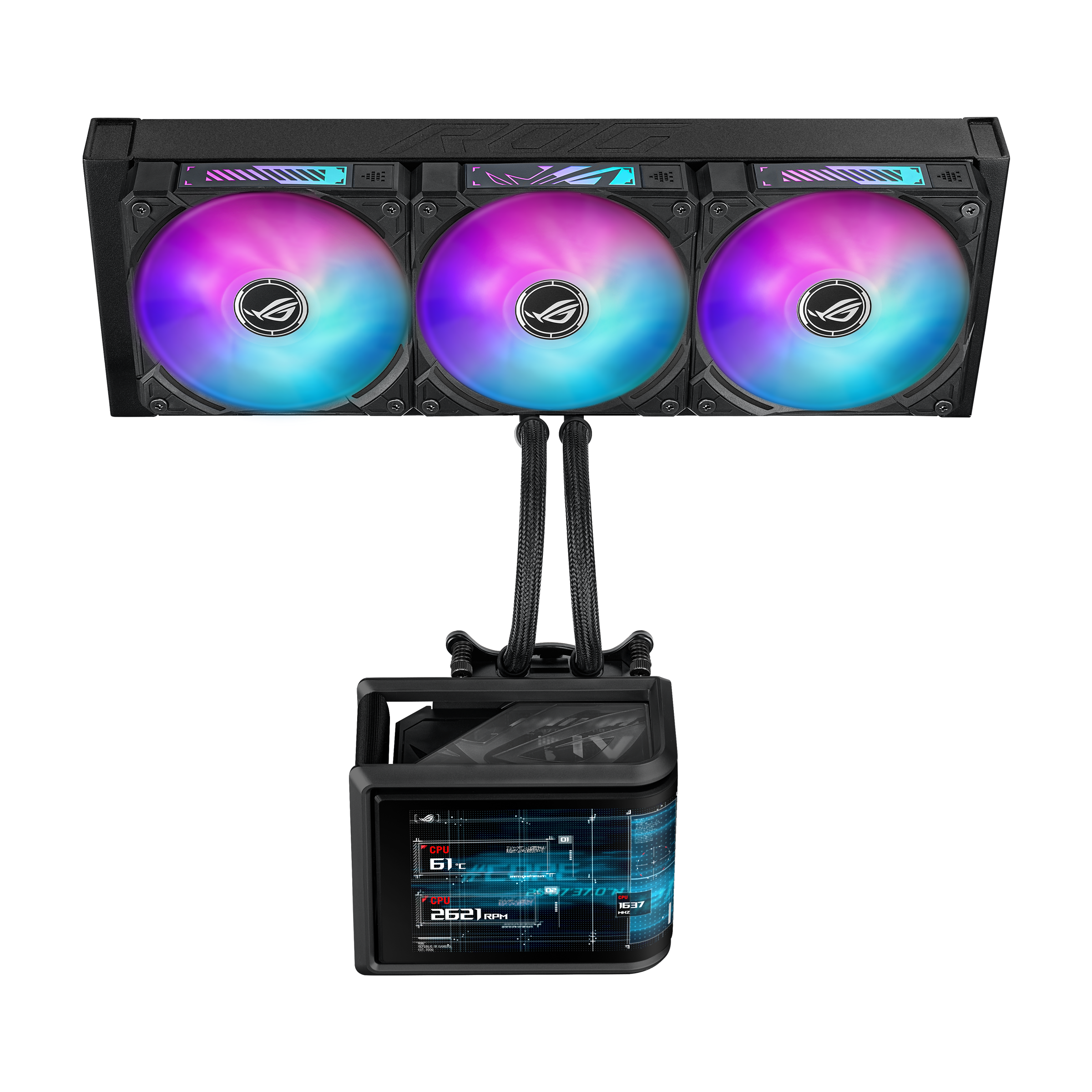ASUS ROG RYUO IV SLC 360 ARGB CPU liquid cooler