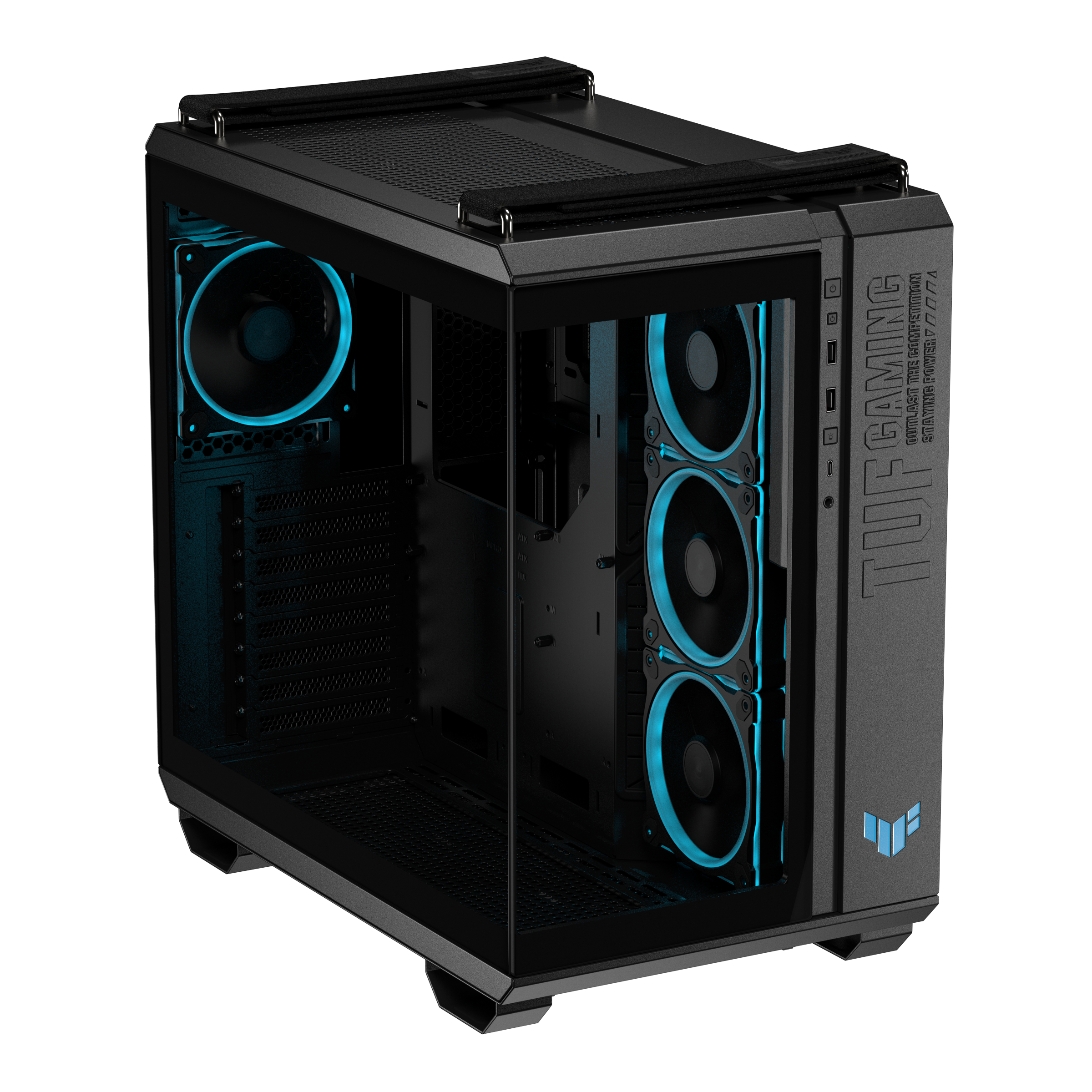 ASUS TUF GAMING GT502 HORIZON TG ARGB BLACK