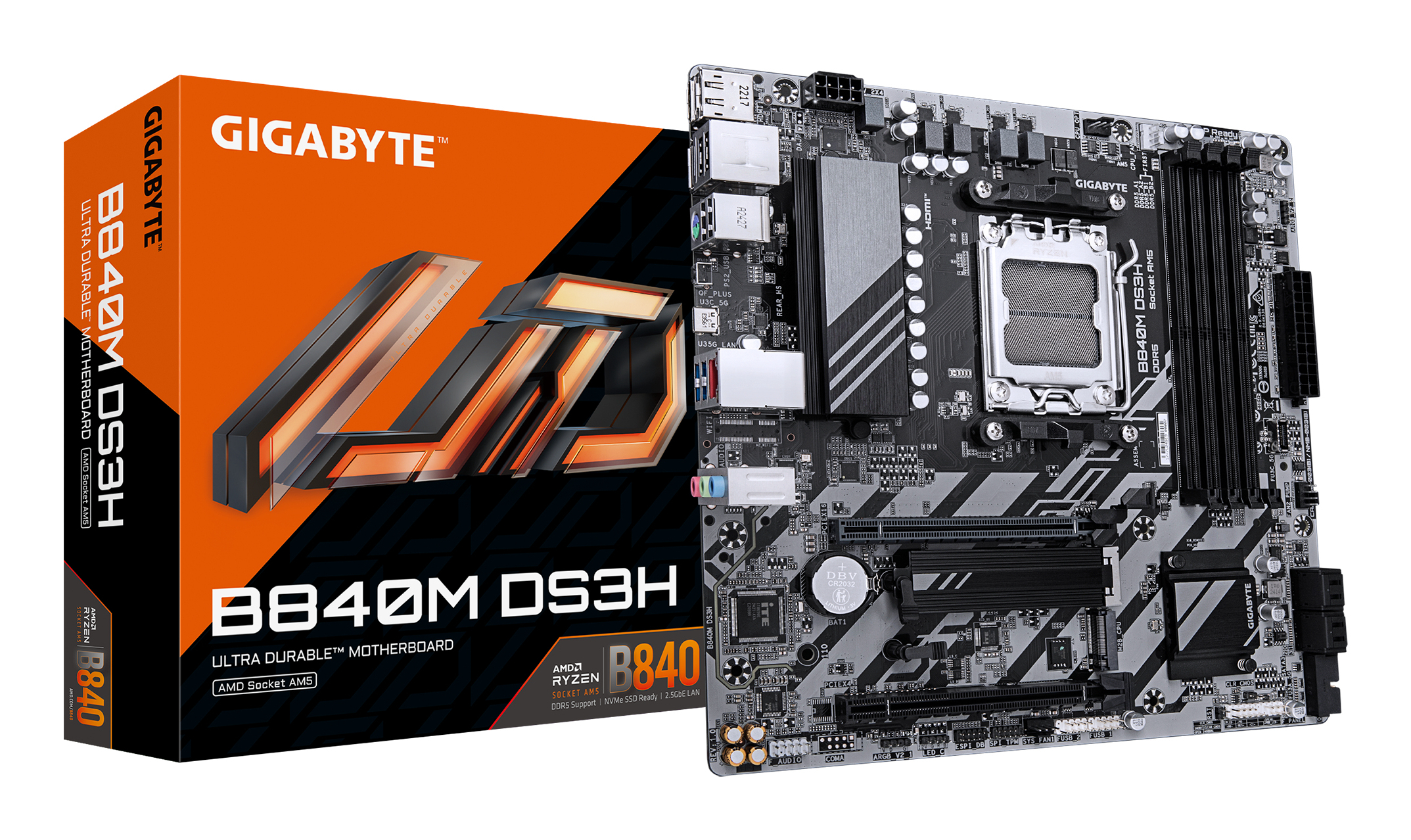 GIGABYTE B840M DS3H AM5 1xHDMI 2xDP