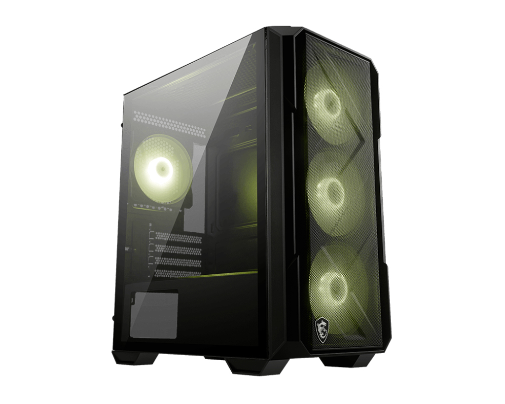 MSI MAG FORGE M120R AIRFLOW Global 1xUSB 3.0 2xUSB 2.0 4x120mm ARGB Fan ESD ARGB Control Board Tempered Glass Window Brown Box