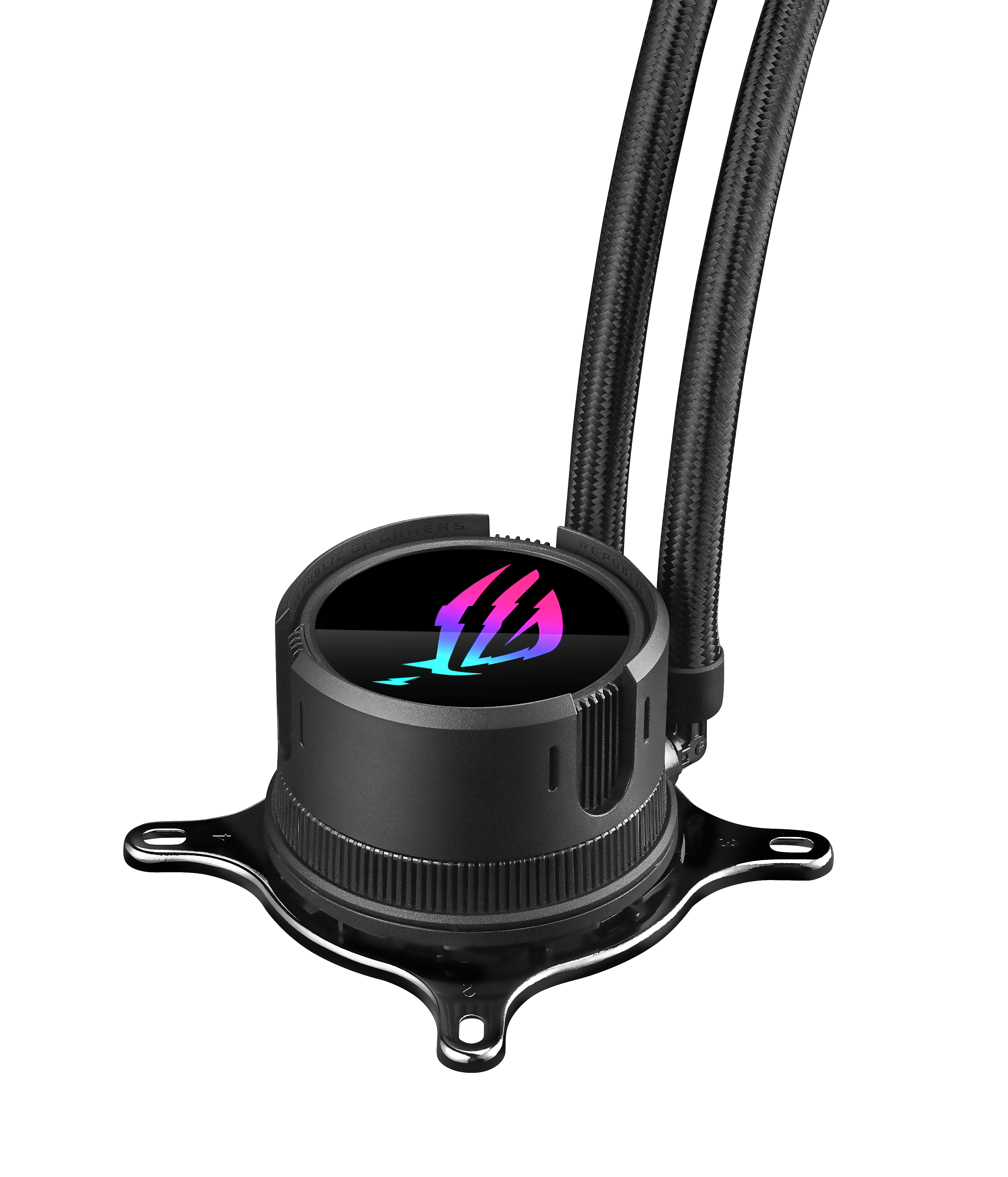 ASUS ROG Strix LC III 360 all-in-one CPU liquid cooler with 360 rotatable water block 7th gen V2 Asetek pump Premium ROG fans
