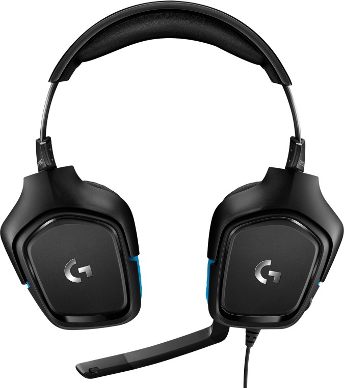 LOGITECH Gaming Headset G432 Headset 7.1 channel full size wired USB 3.5 mm jack black