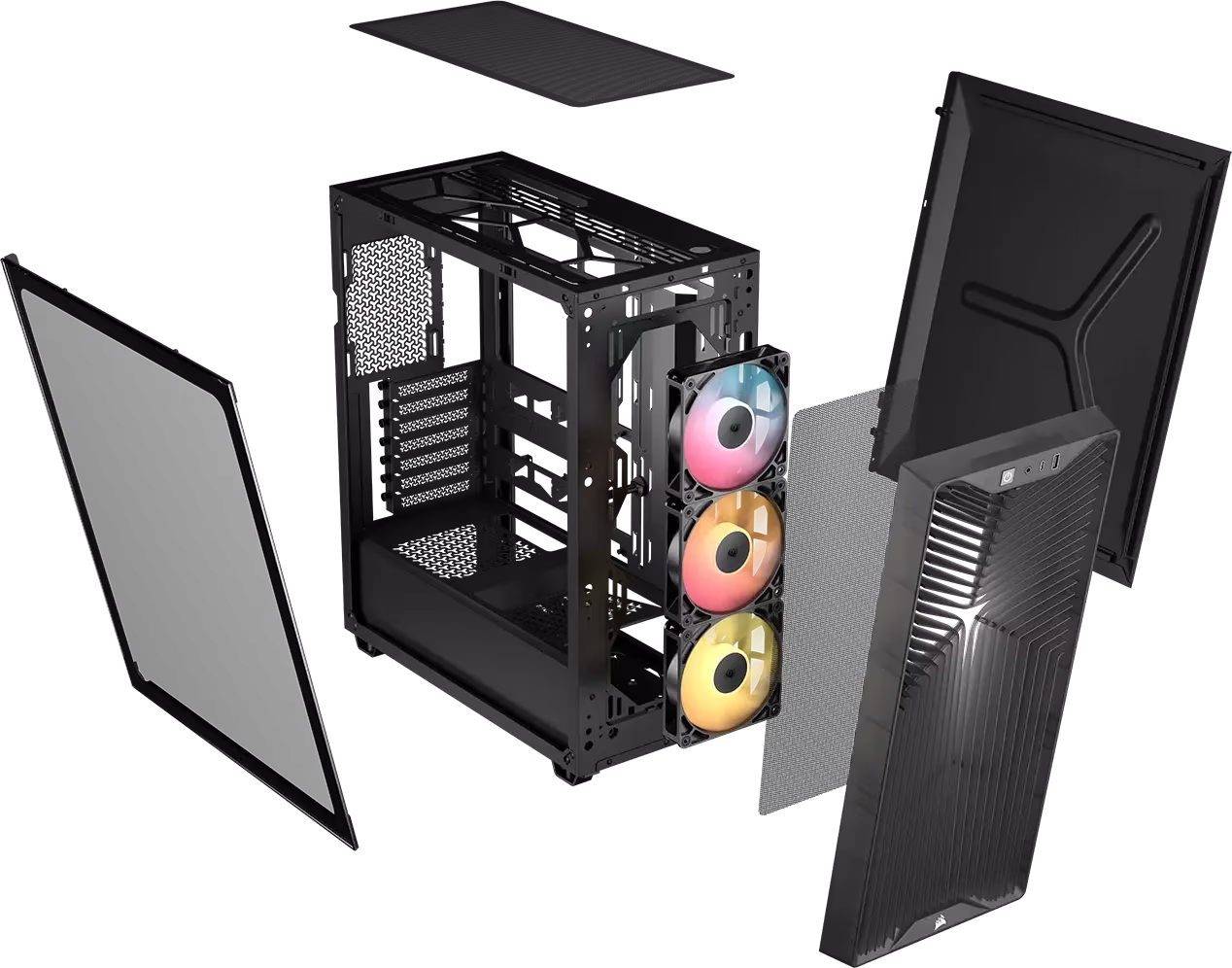 Corsair 3200D RS ARGB Mid-Tower Smoke