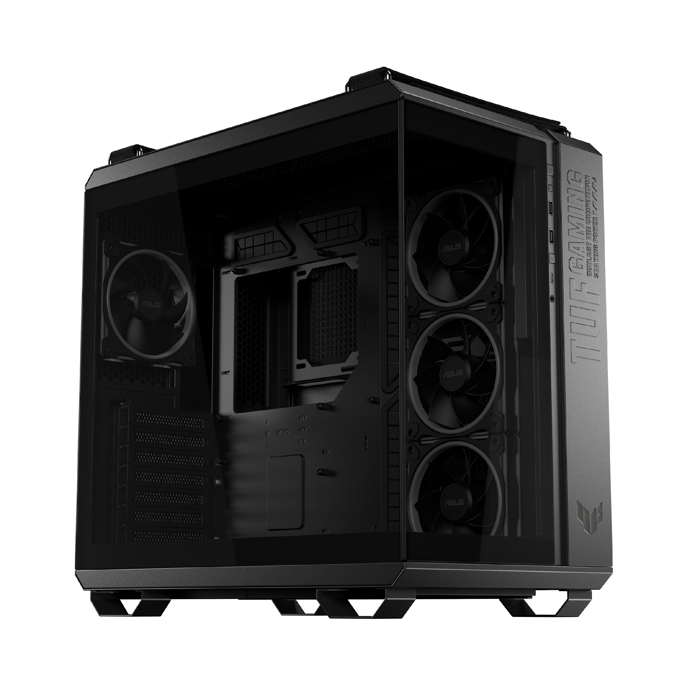 ASUS TUF GAMING GT502 HORIZON TG ARGB BLACK