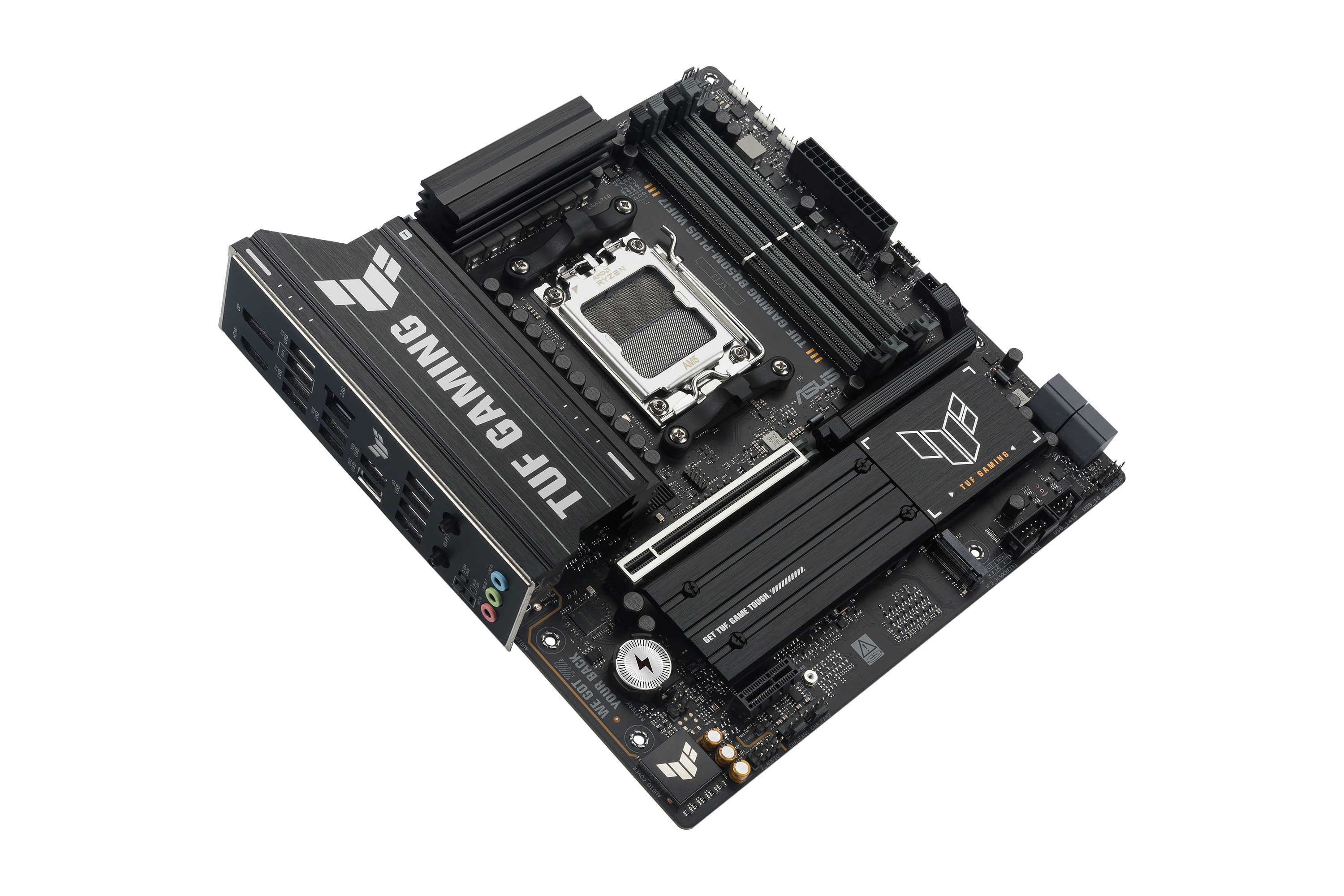 ASUS AMD TUF GAMING B850M-PLUS WIFI7 Micro-ATX motherboard DDR5 PCIe 5.0 3xM.2 1xHDMI 1xDisplayPort