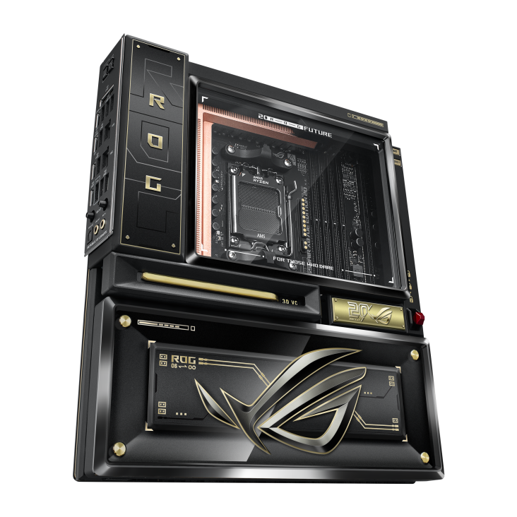 ASUS ROG CROSSHAIR X870E EDITION 20 AM5 4xDDR5 9xM.2 4xSATA