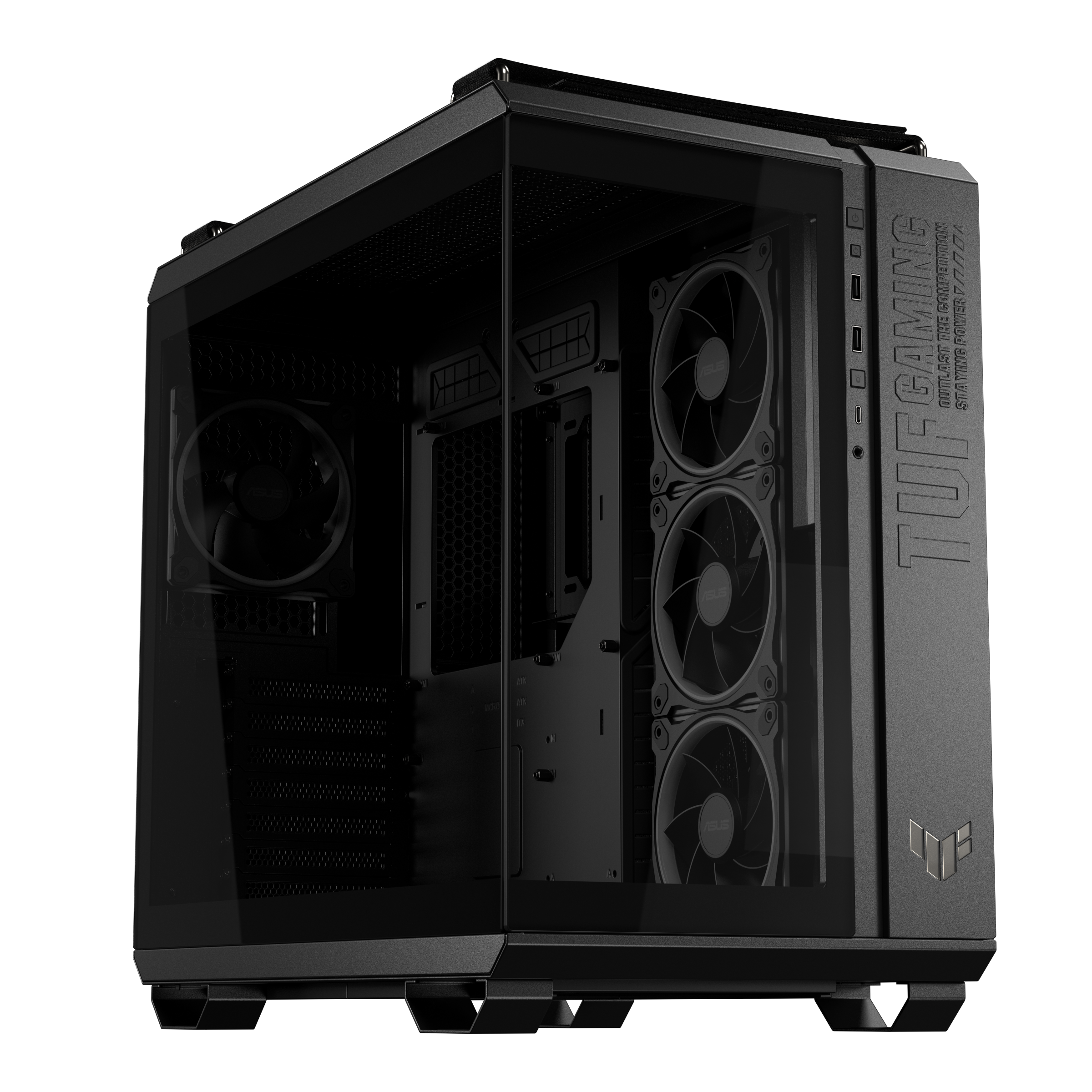 ASUS TUF GAMING GT502 HORIZON TG ARGB BLACK