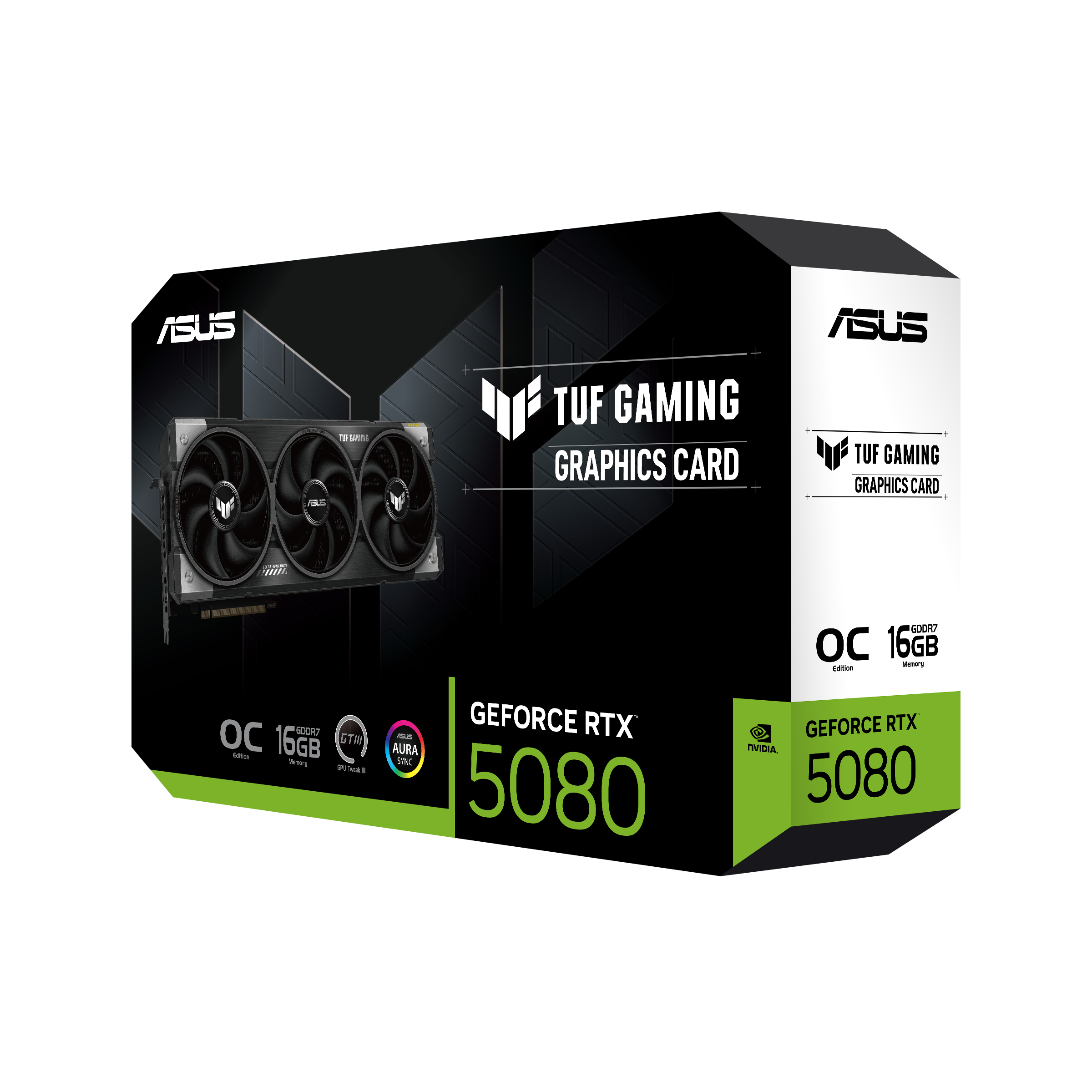 ASUS TUF RTX 5080 O16G GAMING 2xHDMI 3xDP