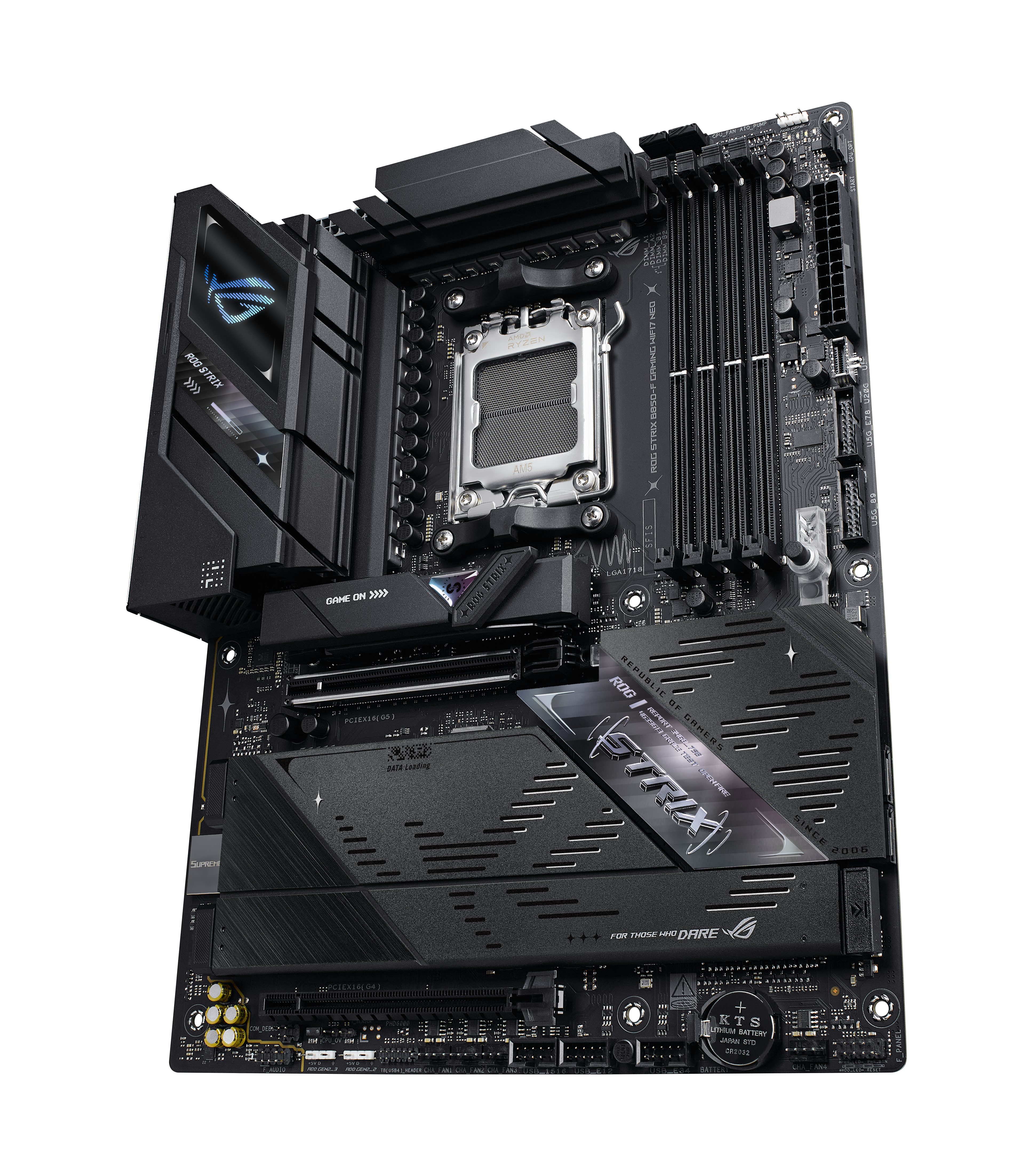 ASUS ROG STRIX B850-F GAMING WIFI7 NEO AMD ATX motherboard DDR5 PCIe 5.0 4xM.2