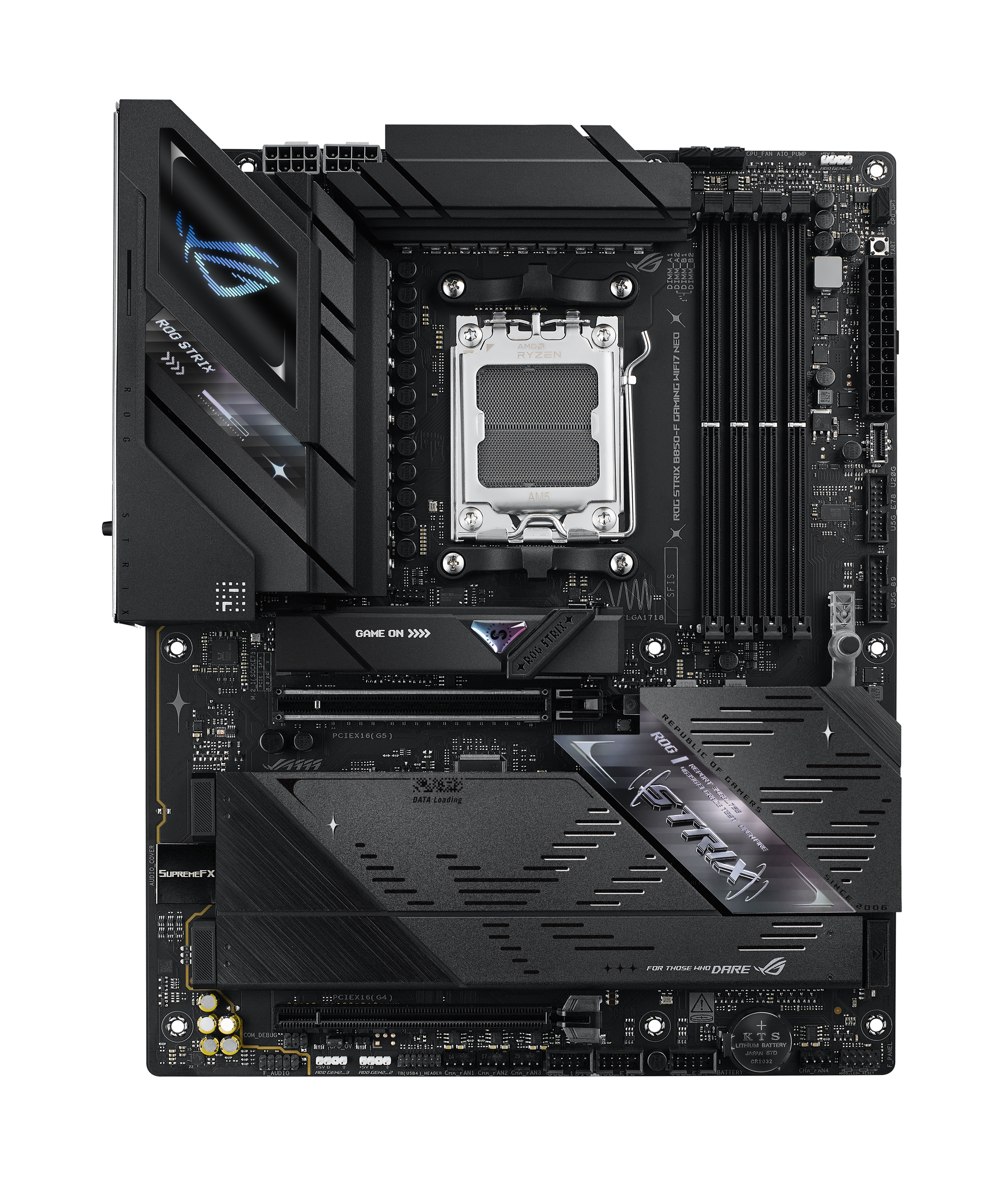 ASUS ROG STRIX B850-F GAMING WIFI7 NEO AMD ATX motherboard DDR5 PCIe 5.0 4xM.2