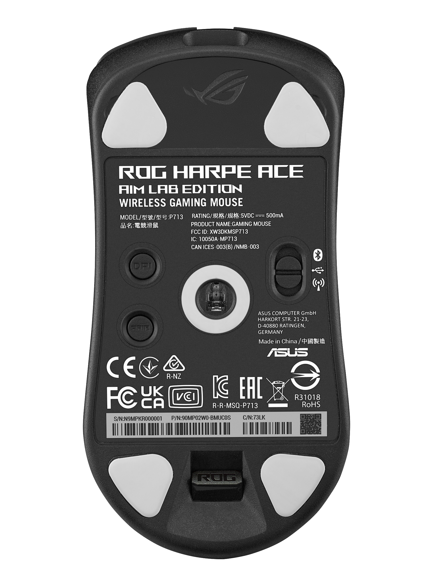 ASUS P713 ROG HARPE ACE AIM LAB Edition Wireless Gaming Mouse