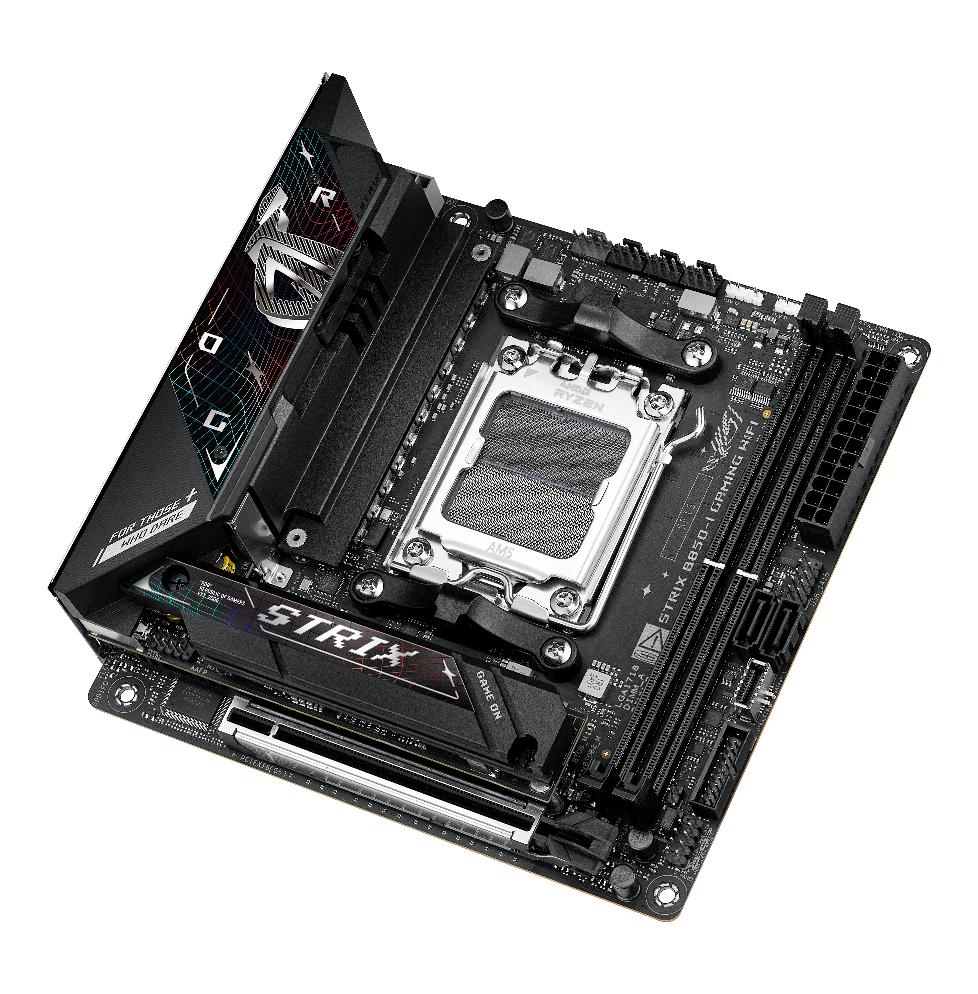 ASUS ROG STRIX B850-I GAMING WIFI AM5 DDR5 ATX MB 1xHDMI 2xM.2 2xSATA