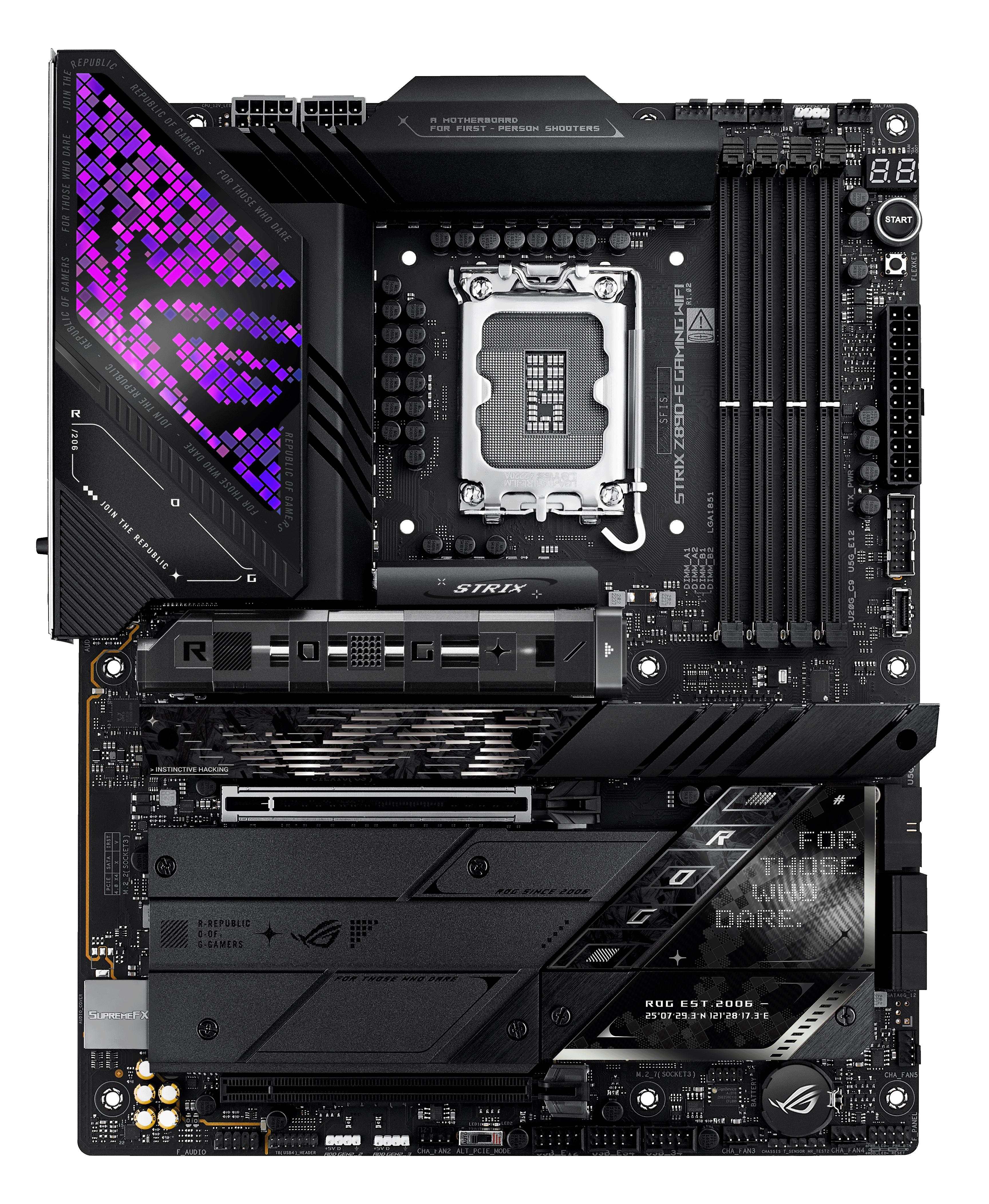 ASUS ROG STRIX Z890-E GAMING WIFI LGA1851 DDR5 ATX MB