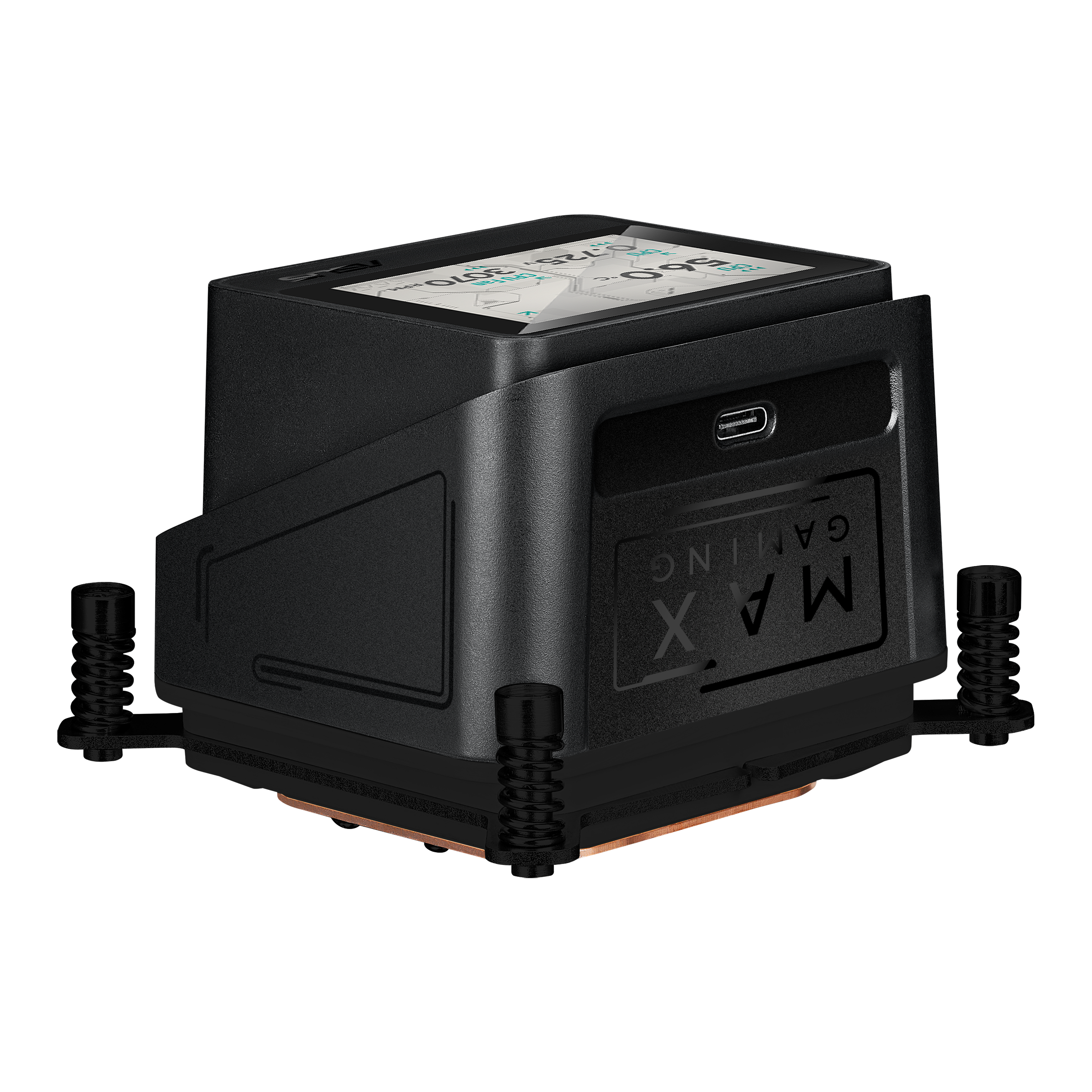 ASUS MAX GAMING LC 360 ARGB LCD all-in-one liquid CPU cooler